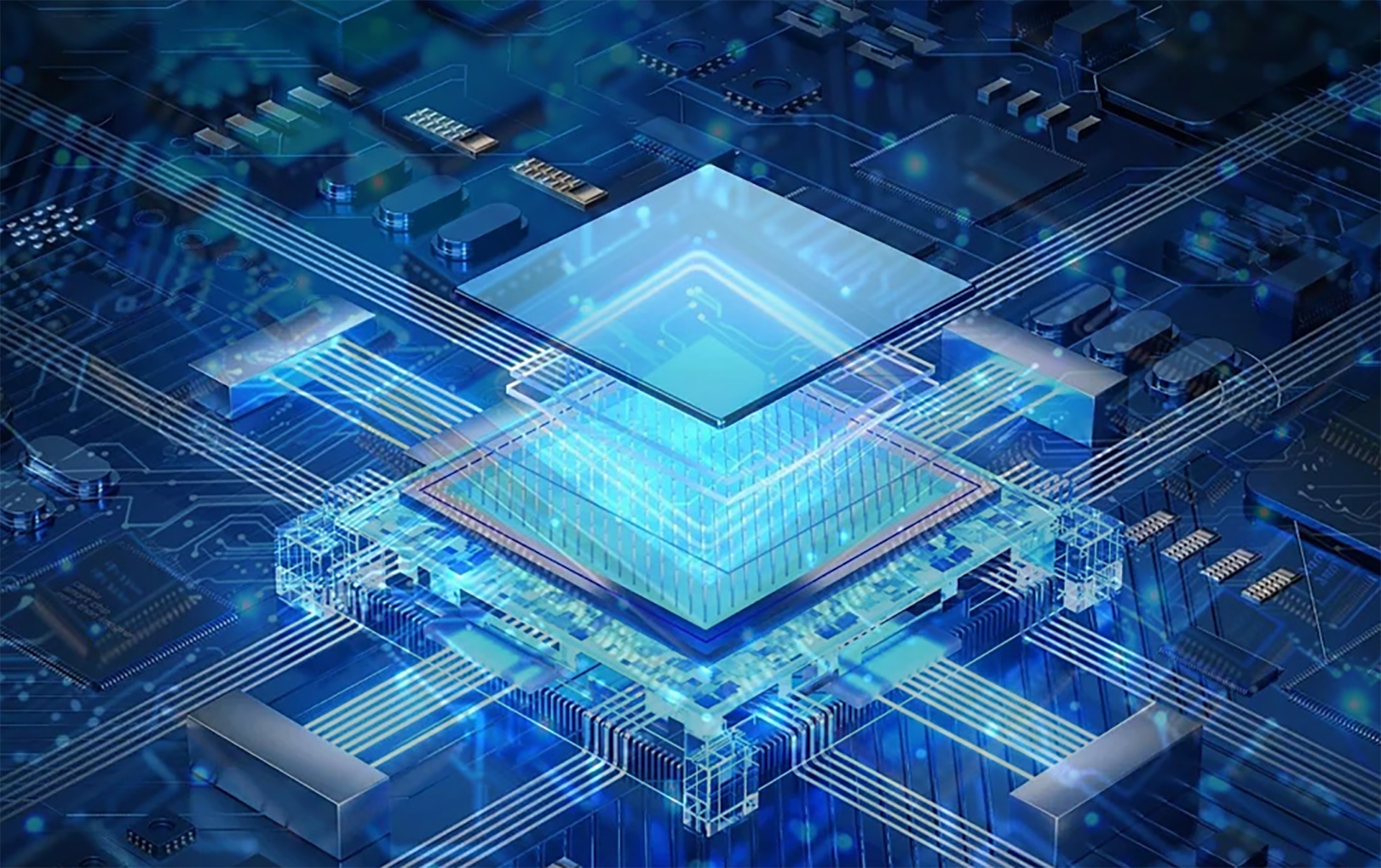 Proprietary Tx/Rx chip design