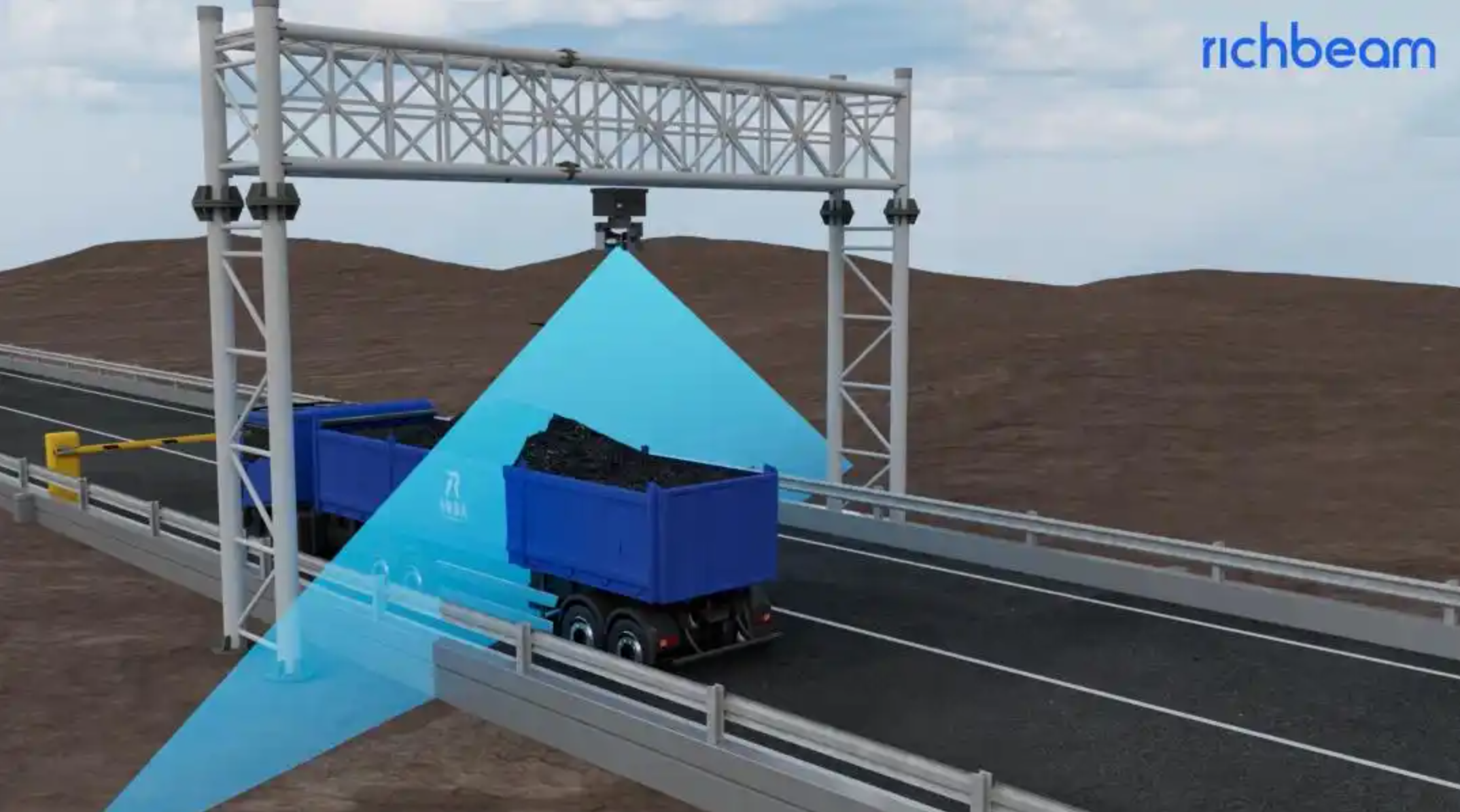 基于锐驰智光BeamMaster的卡车散料体积测量方案